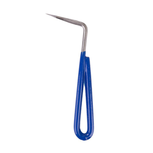 Hoof Pick Stainless (blue handle)