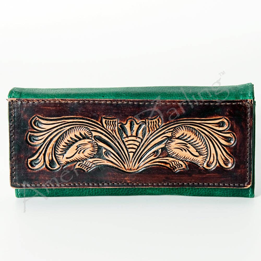 Wallet Genuine Western Leather Purse