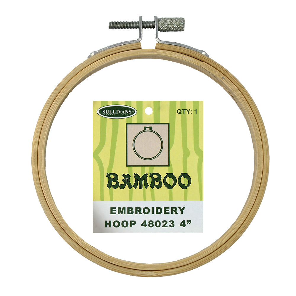 Bamboo Embroidery Hoop 4" (10cm)