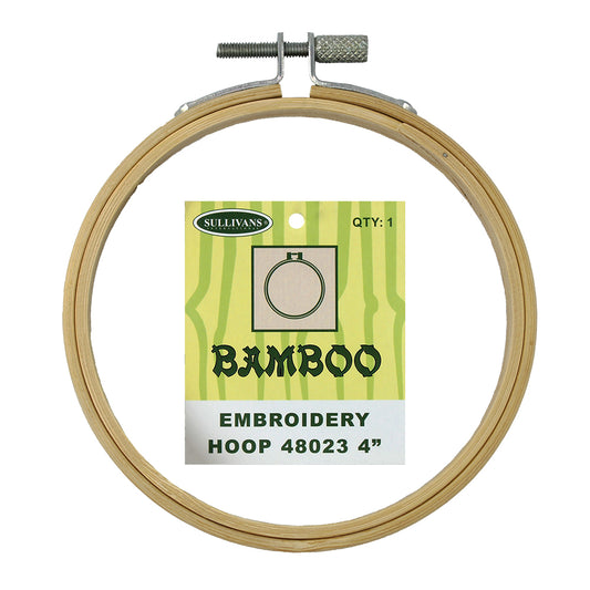 Bamboo Embroidery Hoop 4" (10cm)