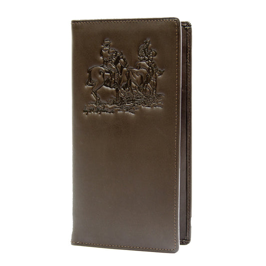 Team Roper - Rodeo - Dark Brown Leather Wallet