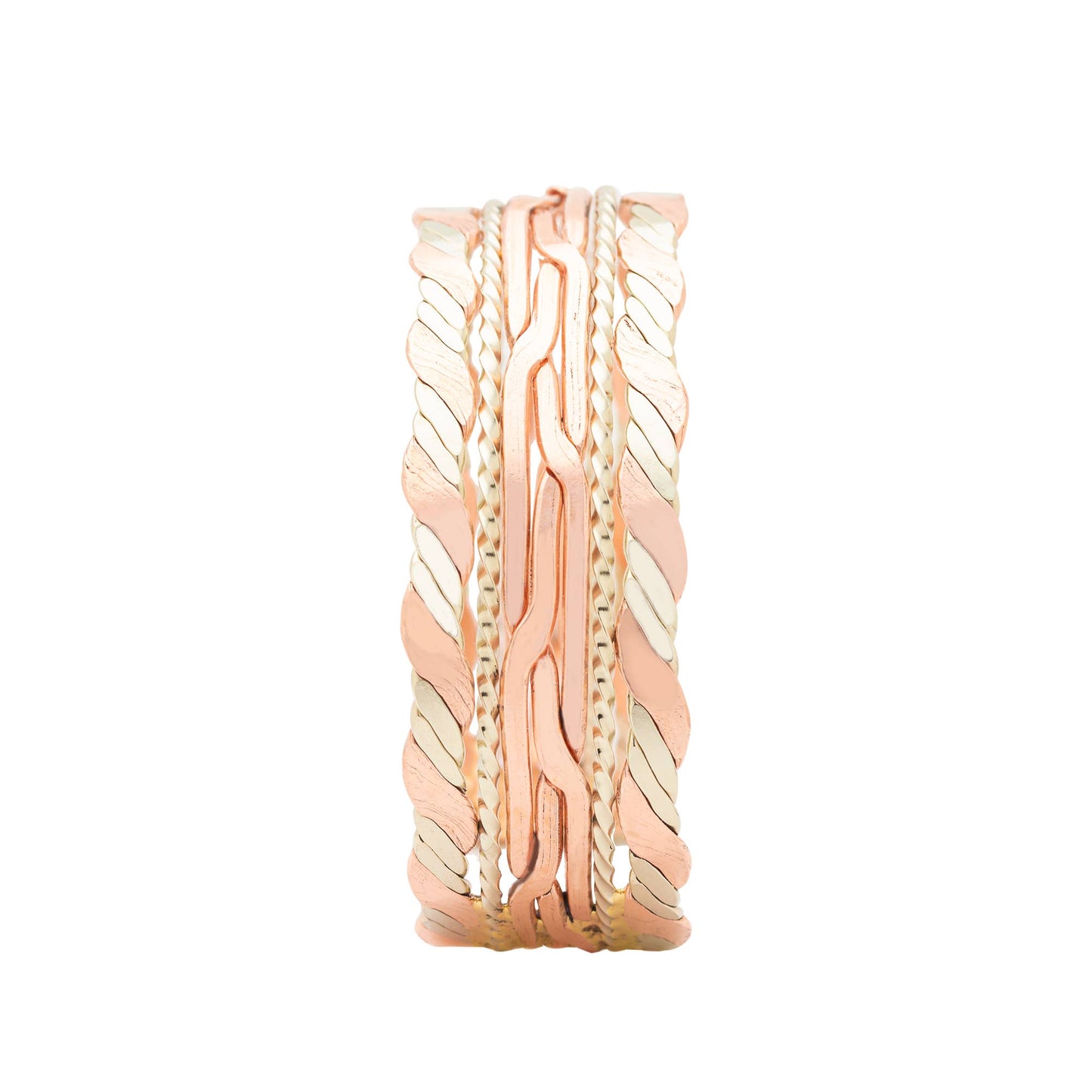 Braided Copper Bracelet - 4016