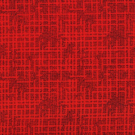 Linen Look Blender - Poppy - Fat Quarter