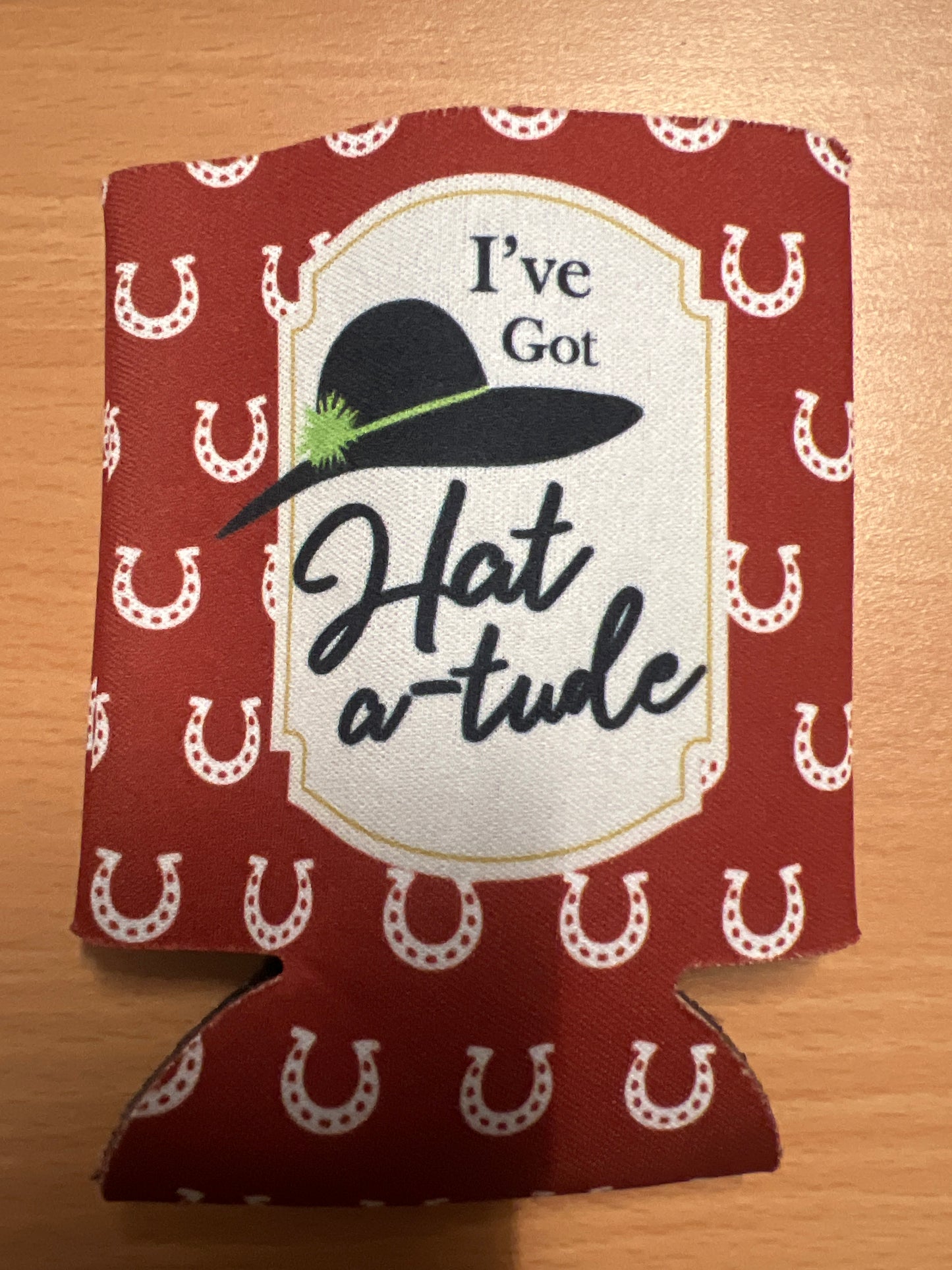 Hat-a-tude stubby cooler