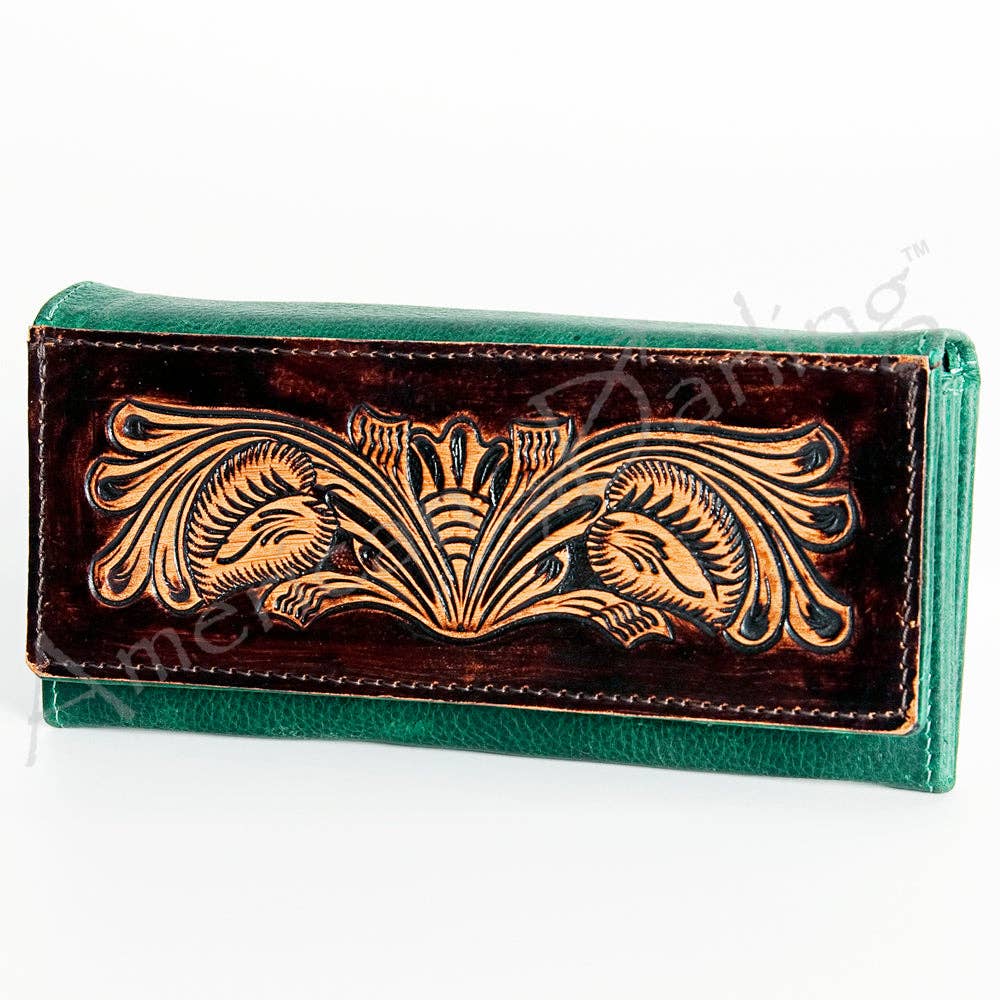 Wallet Genuine Western Leather Purse