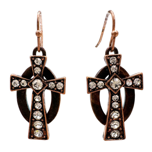 Christian Cross Earrings