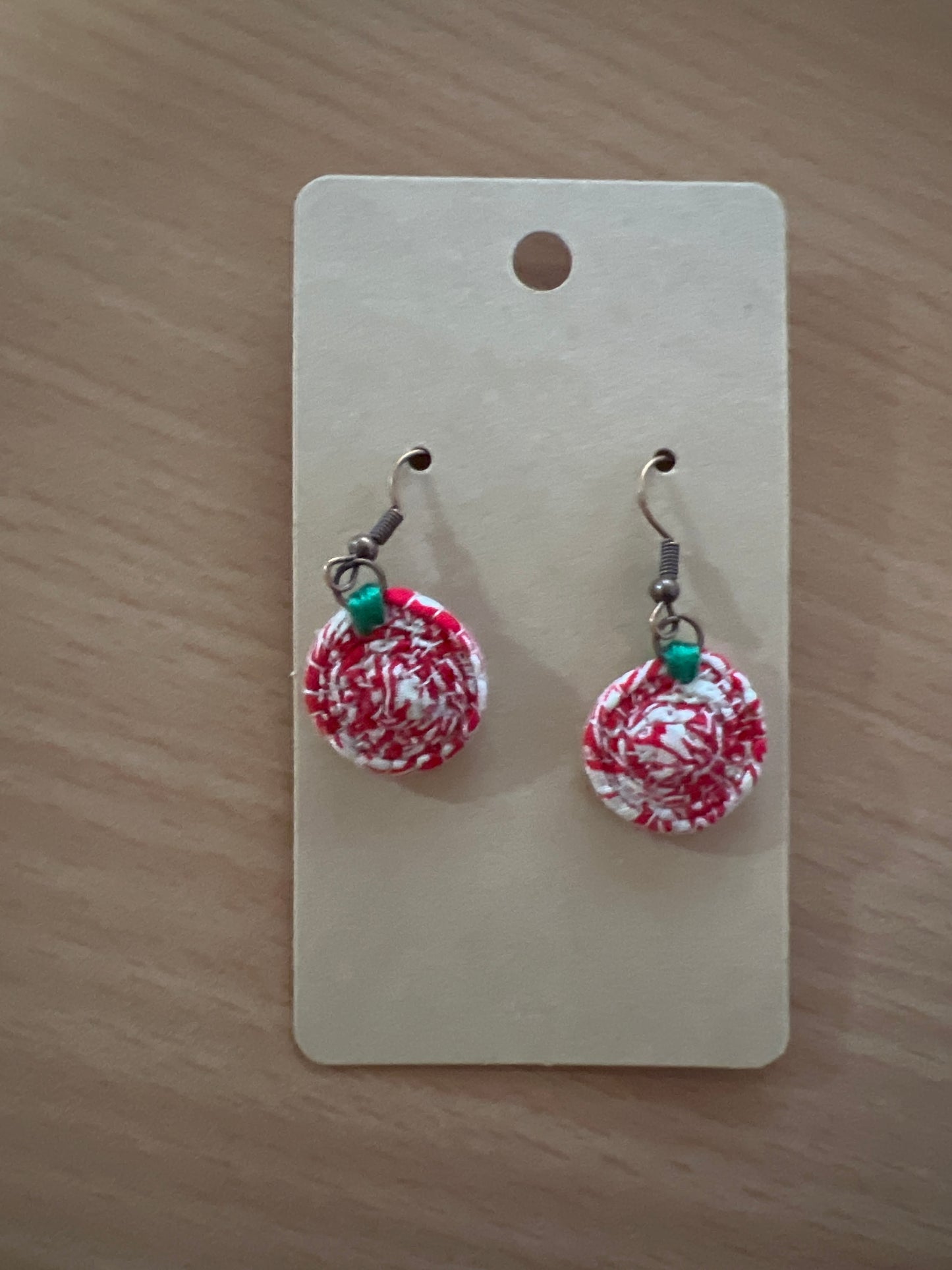 Fabric Coil Earring - Small