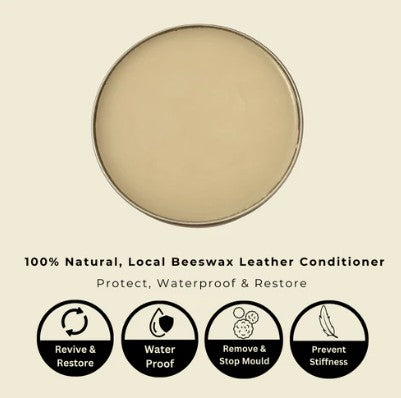 Bondi Beeswax All Natural Beeswax Leather Conditioner 100g