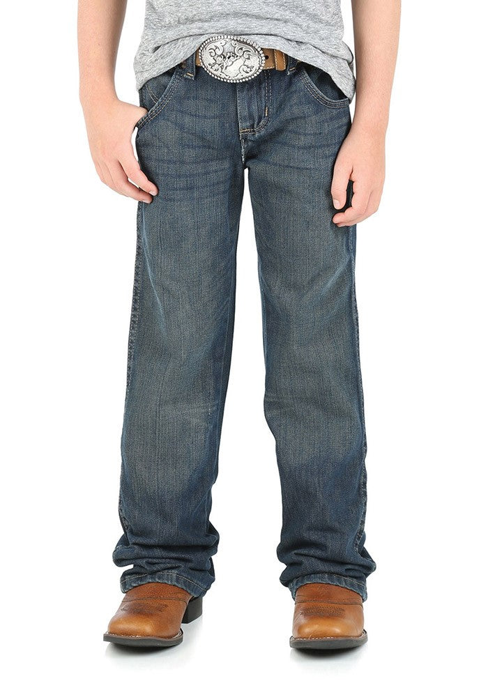 Boys Wrangler Retro Relax Boot Jean - Night Sky