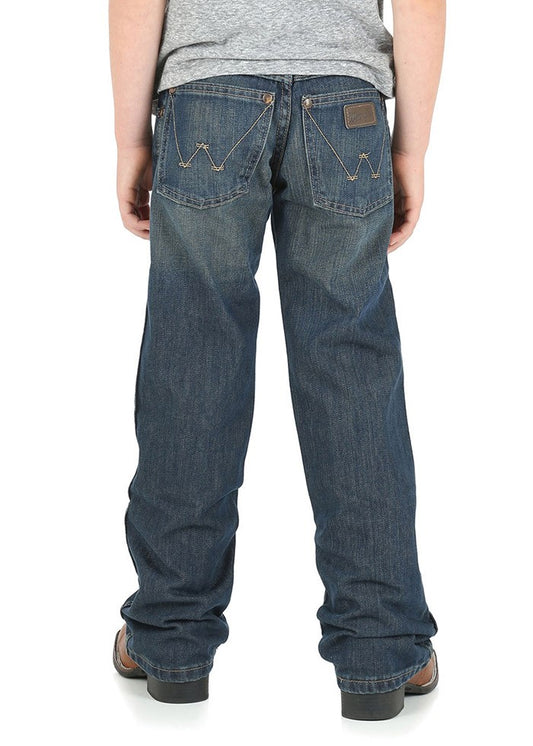 Boys Wrangler Retro Relax Boot Jean - Night Sky