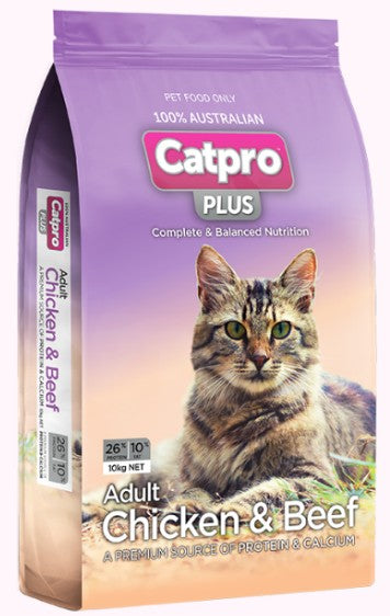 Catpro Plus Chicken & Beef 10kg