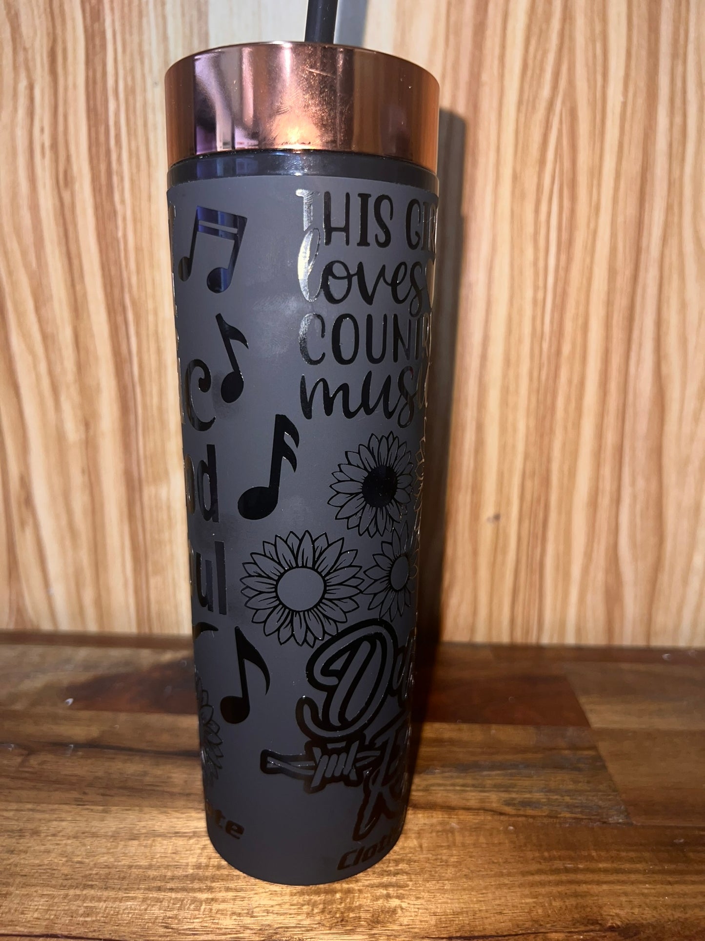 Country Music Raven Travel Cup