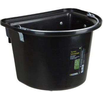 Feed Bucket Rail Hanging Kerbl 12 L Black
