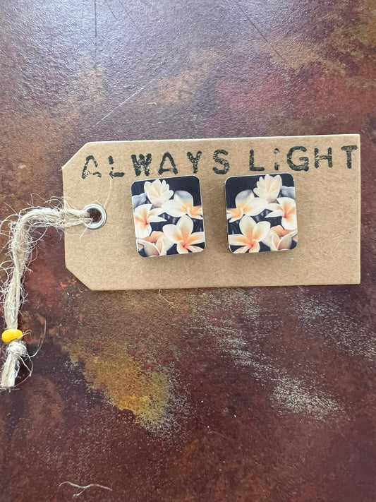 Frangipani Earrings