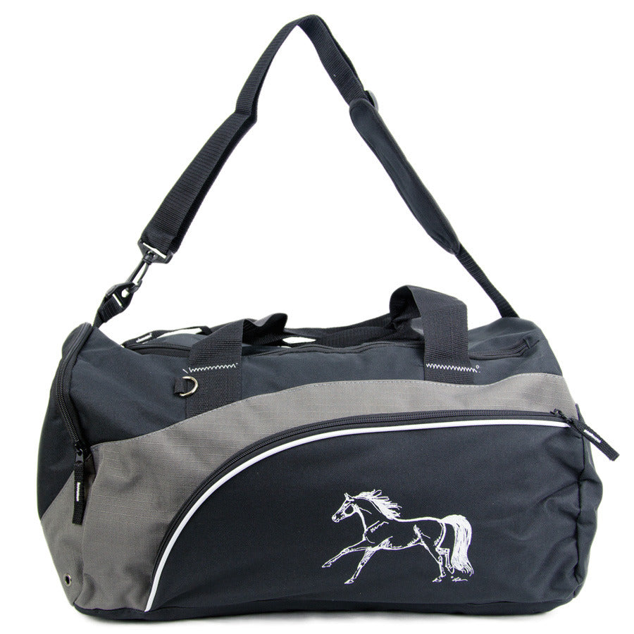 Black & Grey Overnight Bag