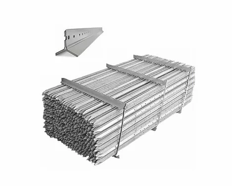 A bundle of galvanized steel wire mesh fencing or grid panels wrapped with metal straps, shown alongside a single folded panel on a plain white background.