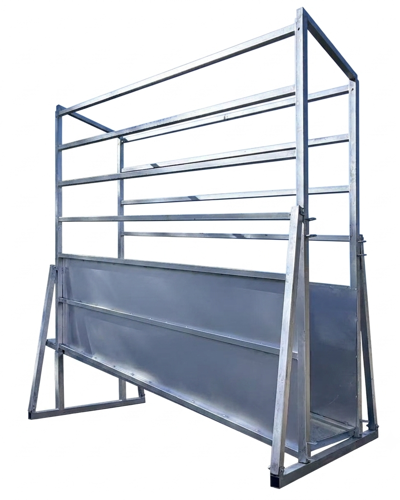 Height Adjustable Cattle Loading Ramp 2