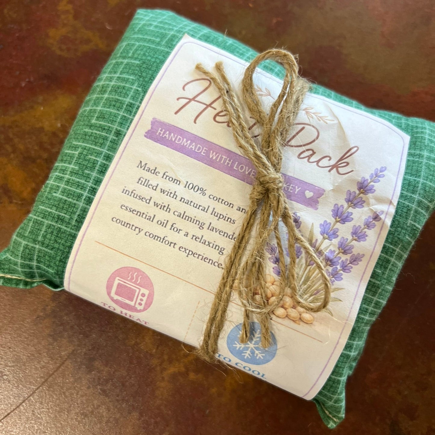 Handmade Lavender Lupin Heat / Cool Packs