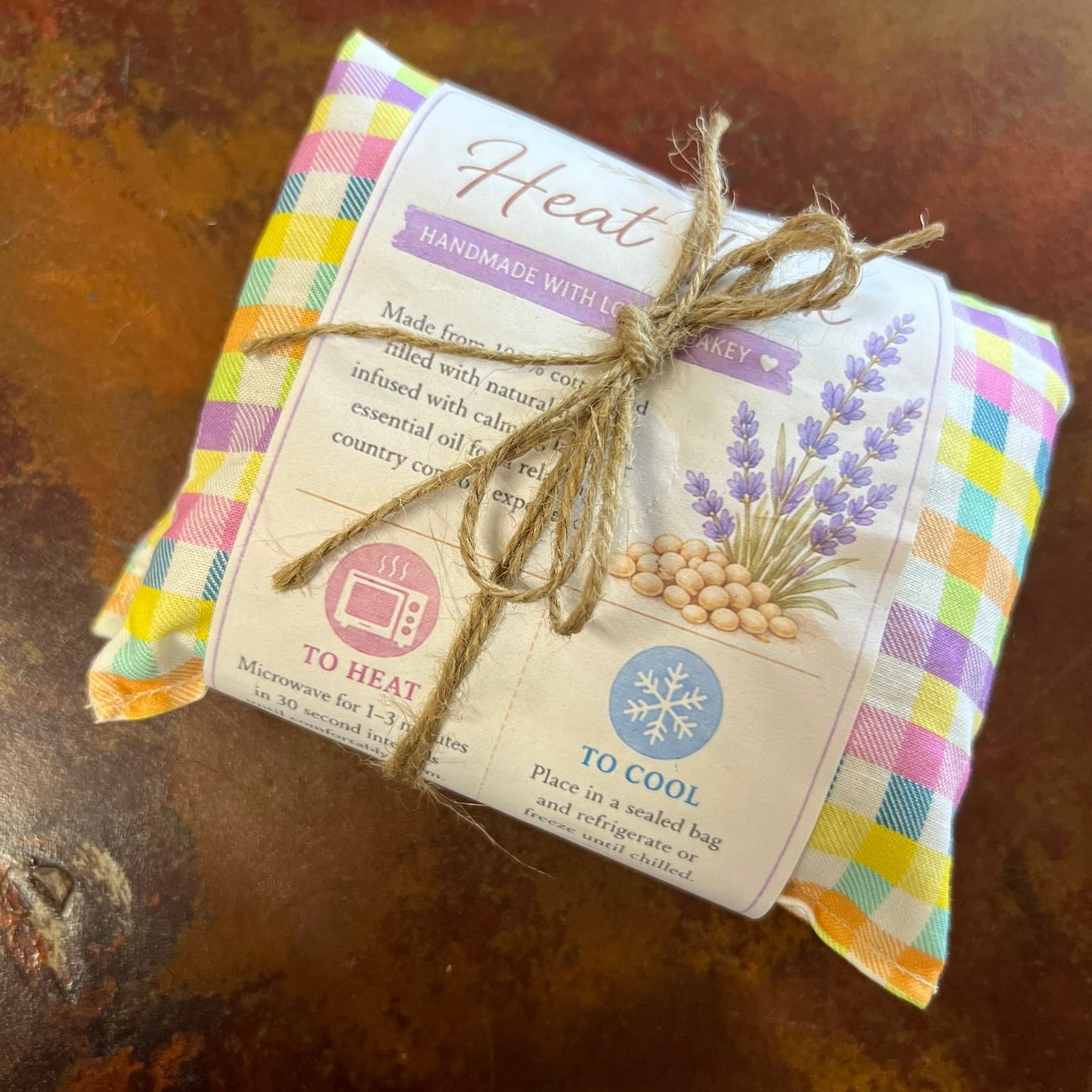 Handmade Lavender Lupin Heat / Cool Packs