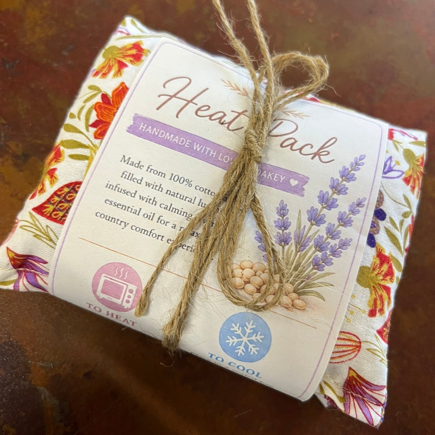 Handmade Lavender Lupin Heat / Cool Packs