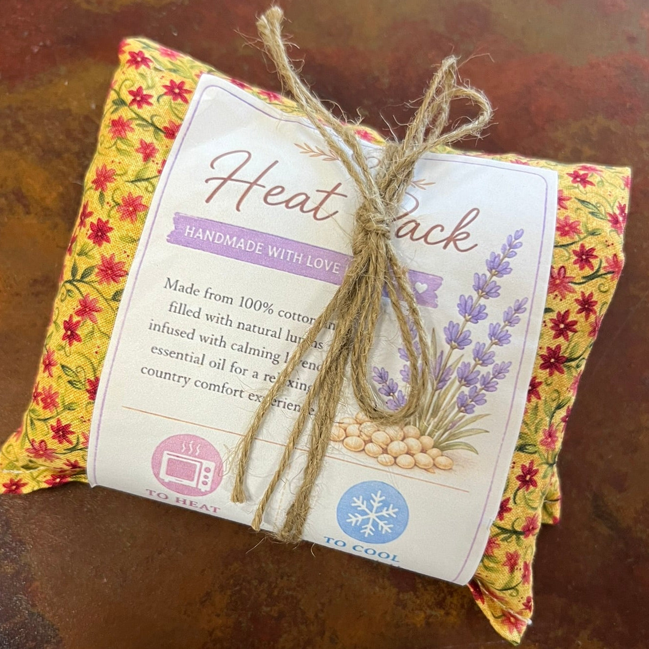 Handmade Lavender Lupin Heat / Cool Packs