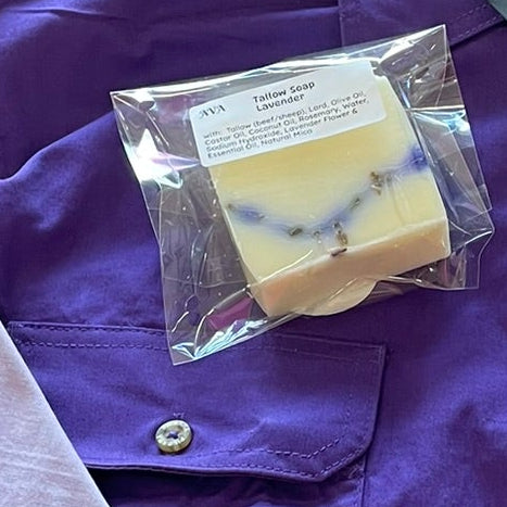 Tallow Soap - Lavender - Aromatic Vibrations Apothecary