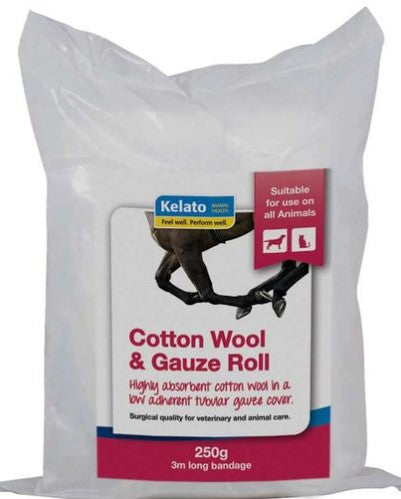 Kelato Cotton Wool & Gauze 250g