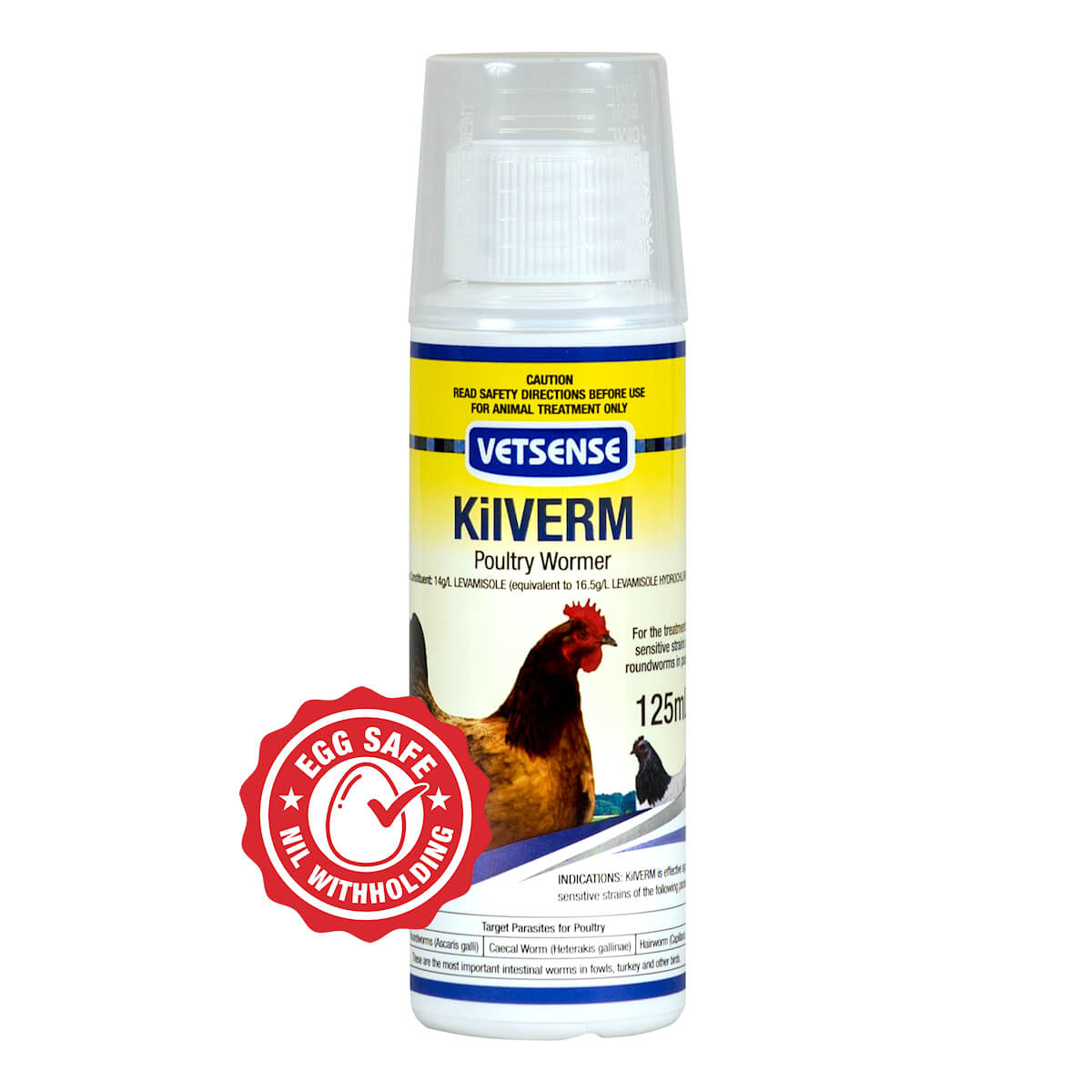 Kilverm Poultry Wormer 125ml