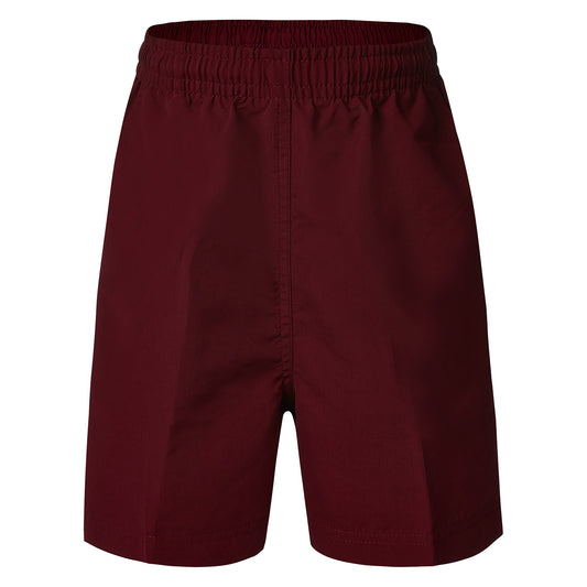 Microfibre Shorts - Dark Maroon