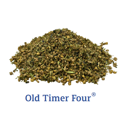 pile of pryde's oldtimer four feed