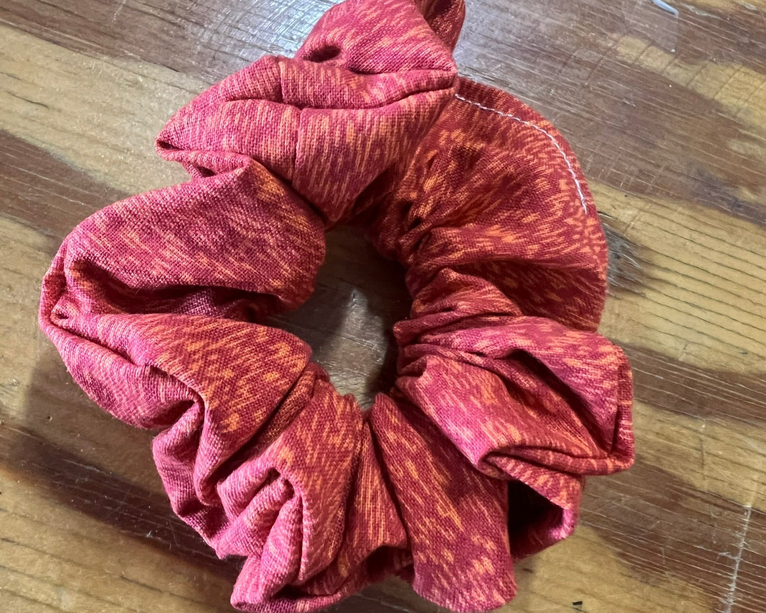 Rust Scrunchie