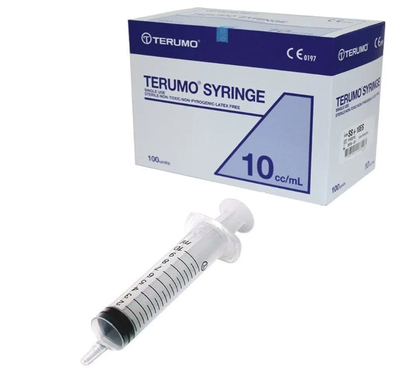 Syringe Terumo 10ml Eccentric - each