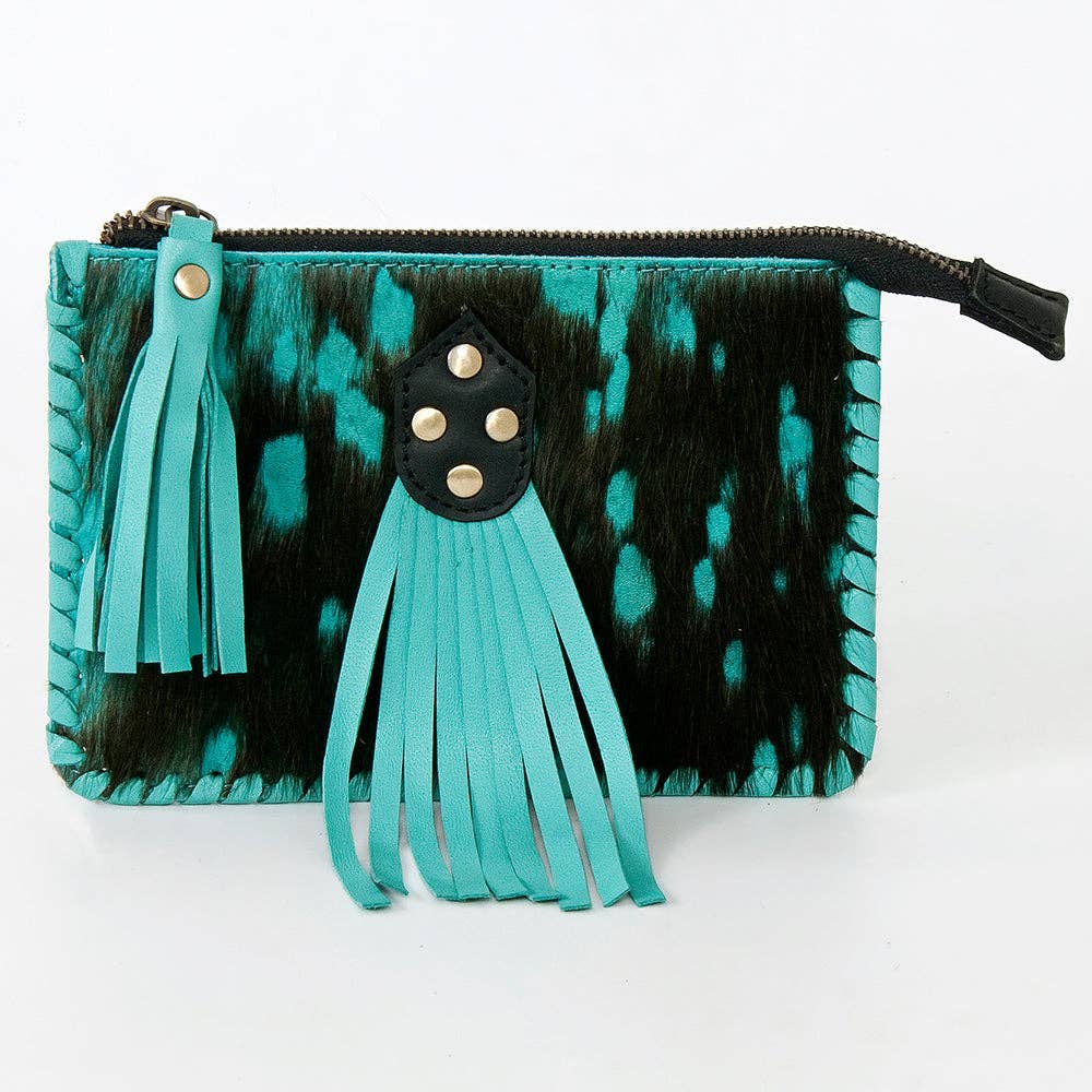 Coin Purse Genuine Western Leather Women Bag