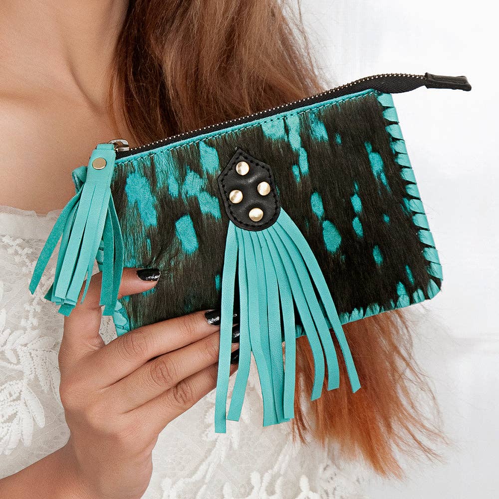 Coin Purse Genuine Western Leather Women Bag