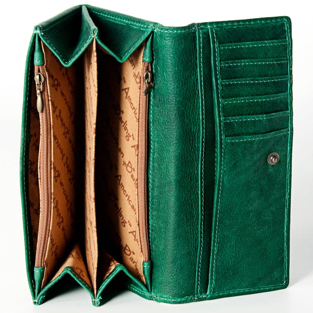 Wallet Genuine Western Leather Purse