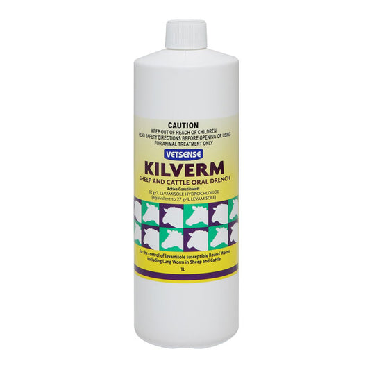 Vetsense Kilverm Sheep and Cattle Wormer 1L