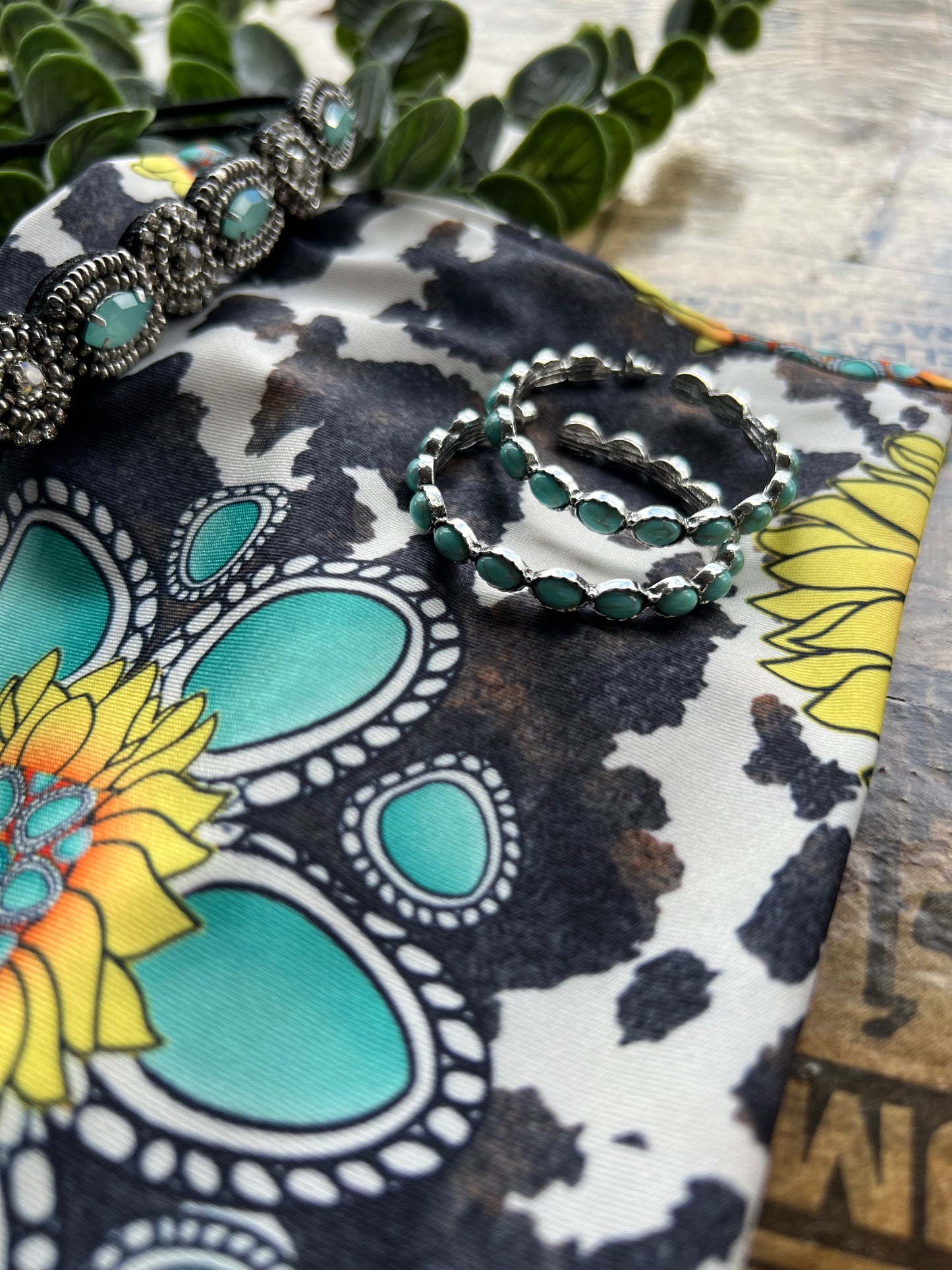 Sunflower & sparkle Turquoise Gift pack - GP002